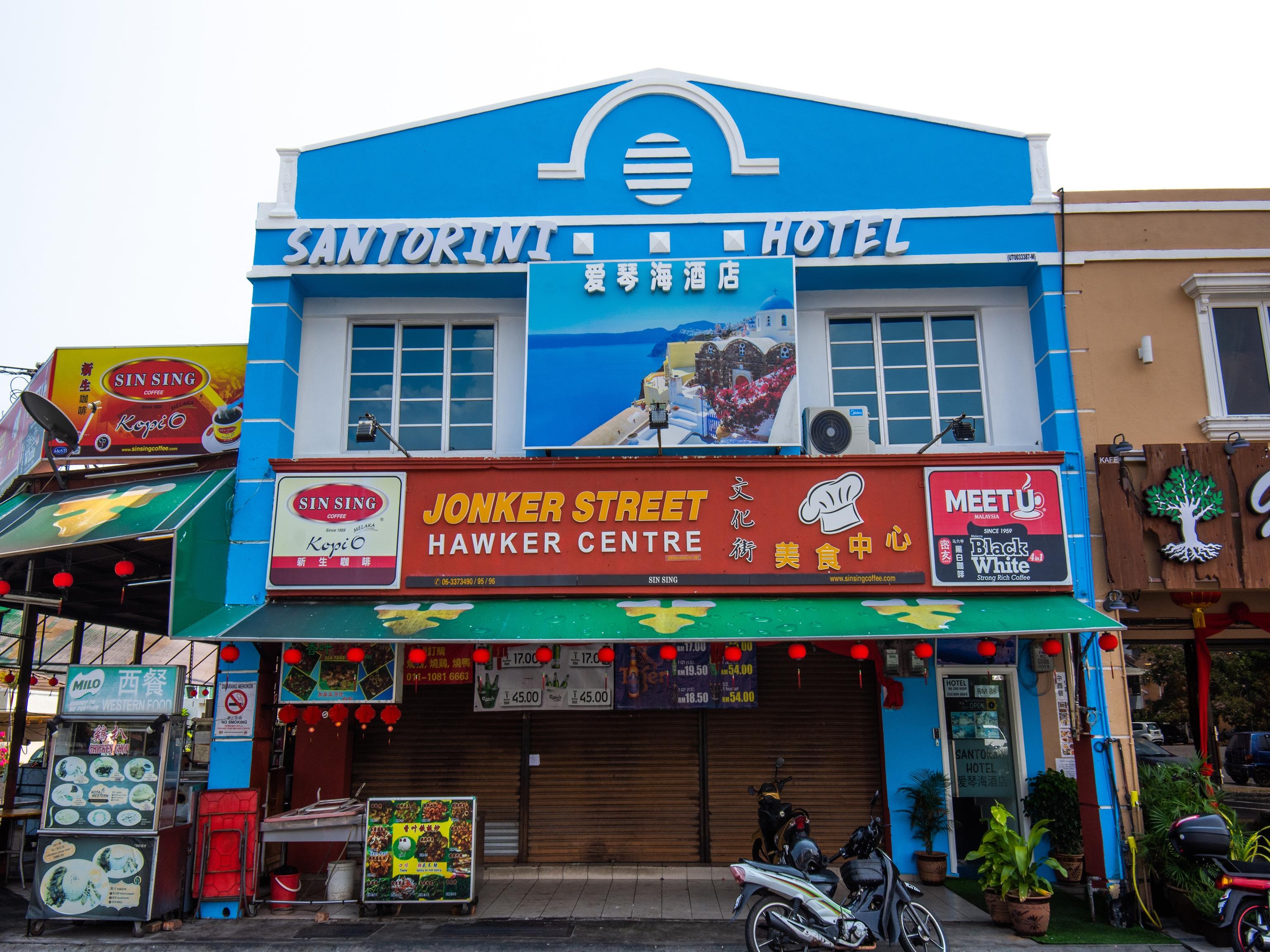 Santorini Hotel Melaka Eksteriør billede